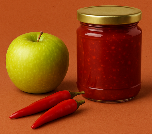Why We Use Apple Juice Concentrate Instead of Apples in Rollicking Buckaroo Pepper Jam