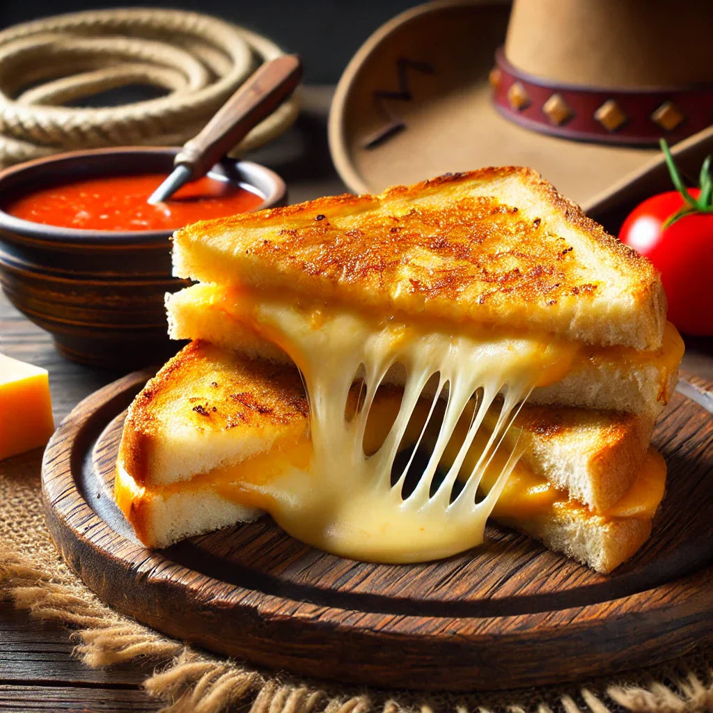 Sweet & Spicy Cowboy Grilled Cheese 🧀🔥