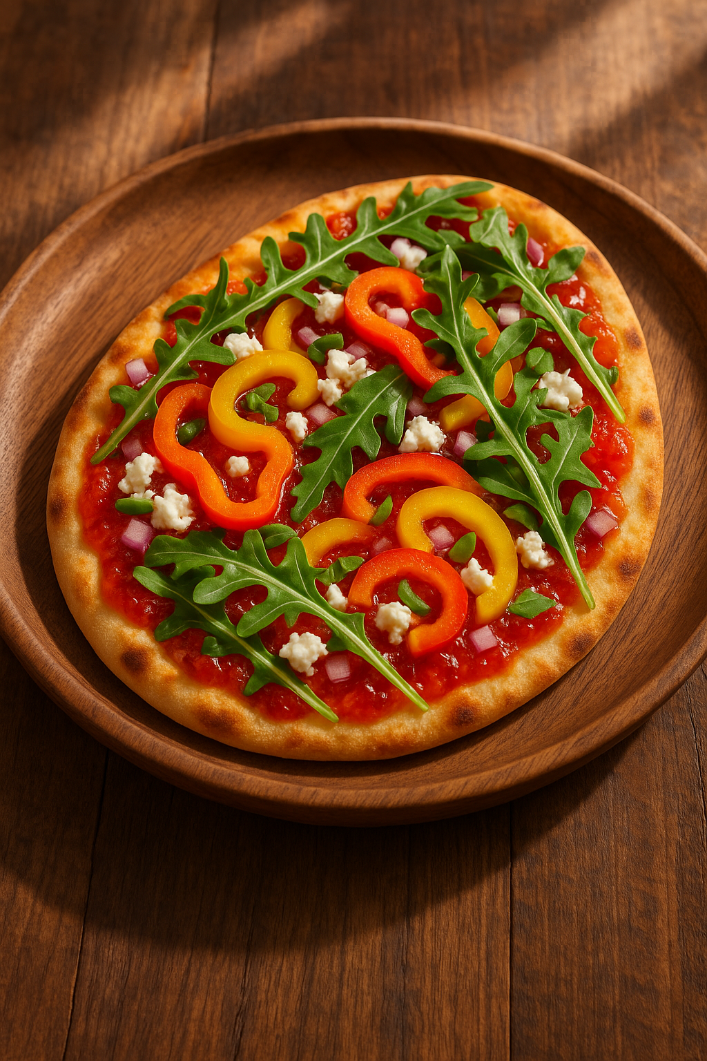 🌈 Rollicking Summer Pepper Jam Flatbread (For One)