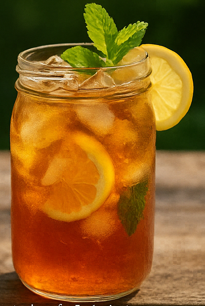 🥃 Rollicking Buckaroo Bourbon Sweet Tea (With Liquor)