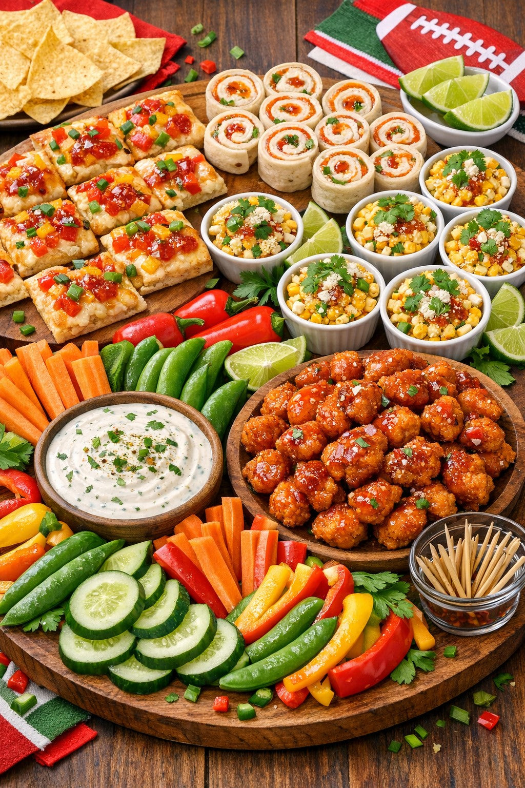 🏈 Rollicking Buckaroo Super Bowl Appetizer Lineup