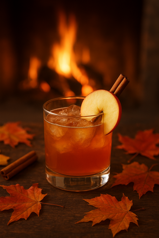 🍁 Spiced Autumn Buckaroo Cocktail