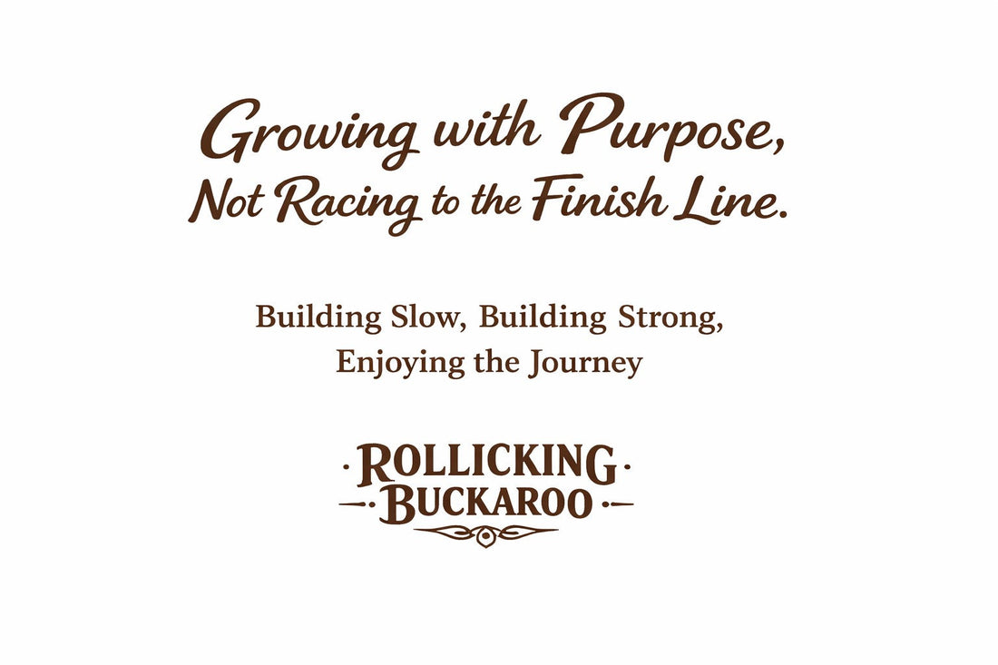 Why Rollicking Buckaroo Isn’t Racing to the Finish Line