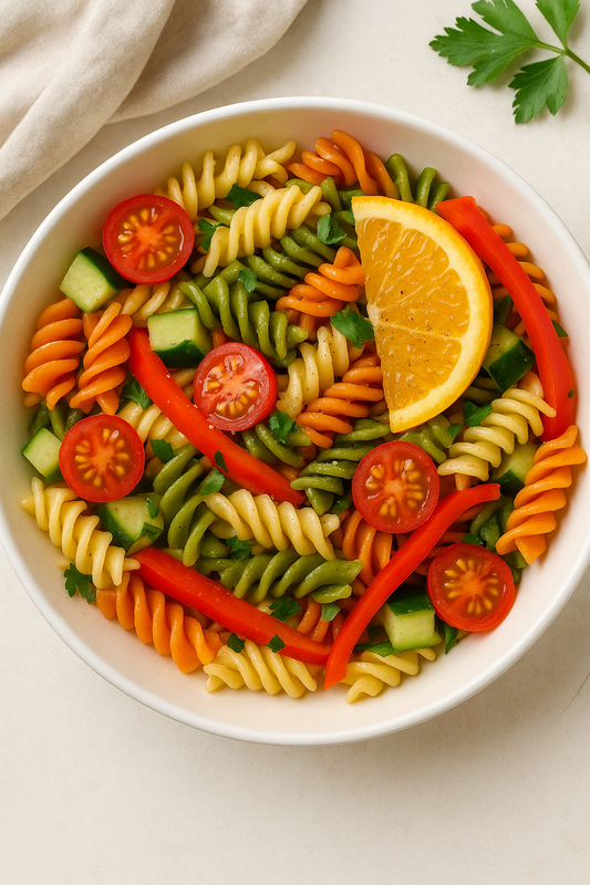🥗 Summertime Smoky Citrus Pasta Salad